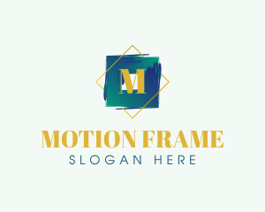 Event Watercolor Frame logo design