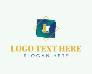 Event - Luxury Event Watercolor Lettermark logo design