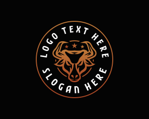 Livestock - Bull Horn Ranch logo design