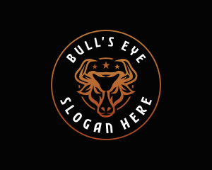 Bull Horn Ranch  logo design