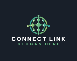 Link - Digital Link Network logo design