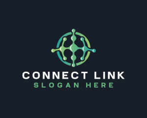 Digital Link Network logo design