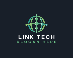 Digital Link Network logo design