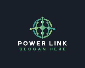 Digital Link Network logo design