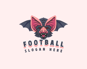 Team - Halloween Bat Wings logo design