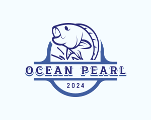 Ocean Fish Seafood logo design