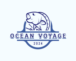 Ocean Fish Seafood logo design