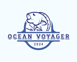 Ocean Fish Seafood logo design