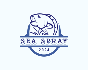 Ocean Fish Seafood logo design