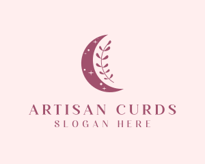 Crescent Floral Boutique logo design