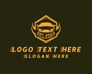 Car - Hexagon Car Vehicle logo design