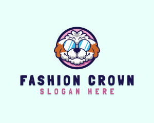 Shades Fashion Dog logo design