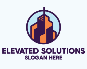 High Rise Building  logo design