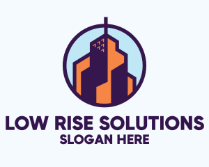 High Rise Building  logo design