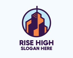 High Rise Building  logo design