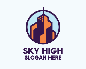 High Rise Building  logo design