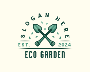 Shovel Garden Landscaping logo design