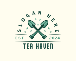 Shovel Garden Landscaping logo design