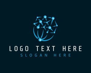 Internet - Cyber Network Technology logo design