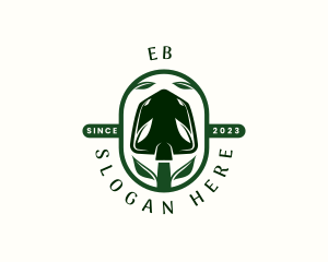 Shovel Spade Landscaping Logo