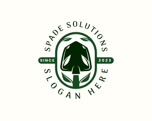 Spade - Shovel Spade Landscaping logo design