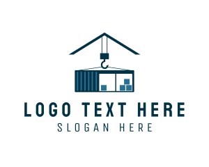 Container - Storage Freight Container logo design