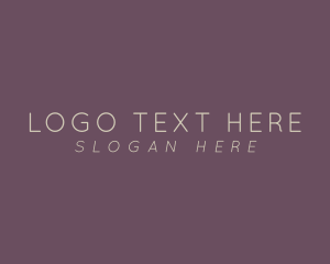 Stylish - Modern Elegant Minimalist logo design