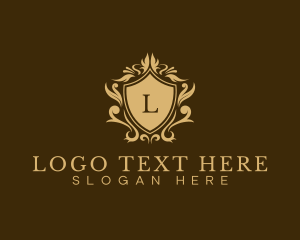 Elegant - Decorative Royal Shield logo design