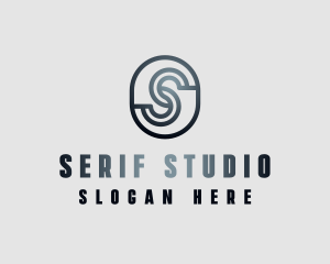 Consulting Studio  Letter S logo design