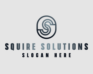 Consulting Studio  Letter S logo design