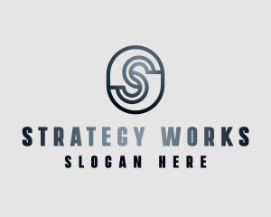 Consulting Studio  Letter S logo design