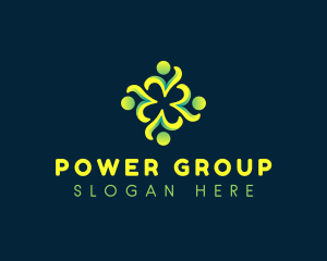 Group - People Volunteer Group logo design