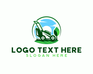 Lawn Care - Lawn Care Mower logo design