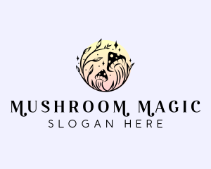 Mushroom - Natural Mushroom Magic logo design