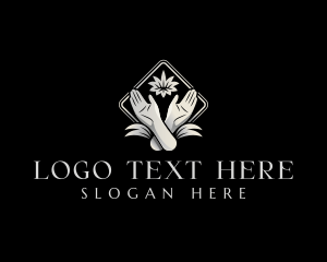 Bloom - Hand Floral Spa logo design