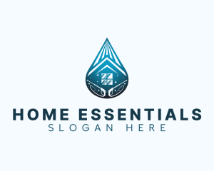 Household - Droplet Home Cleaning logo design