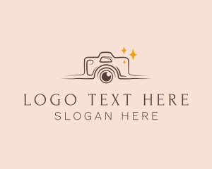 Dslr - Image Lens Photography logo design