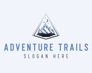 Mountain Outdoor Adventure logo design