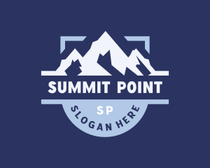 Mountain Peak Summit logo design