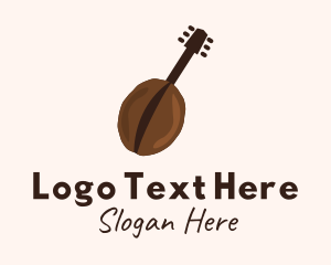 Coffee Bean Guitar  Logo