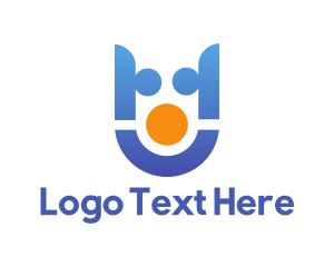 Business Software - People Team Smile logo design