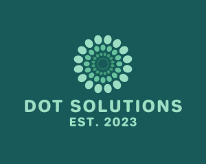 Dot - Vortex Eco Spiral logo design