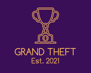 Photo - Gold Trophy Camera logo design
