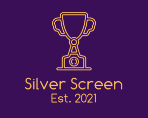 Editing - Gold Trophy Camera logo design