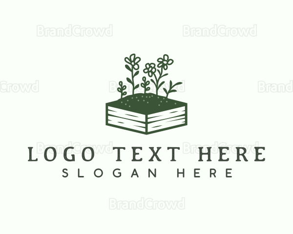 Minimalist Gardening Plant Logo