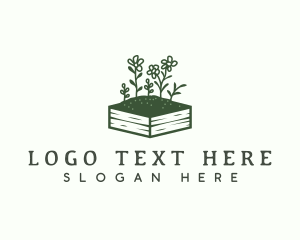 Minimalist Gardening Plant Logo