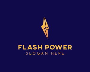 Electric Power Energy logo design