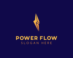 Electric Power Energy logo design