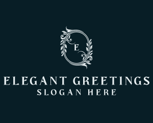 Floral Garden Wedding logo design