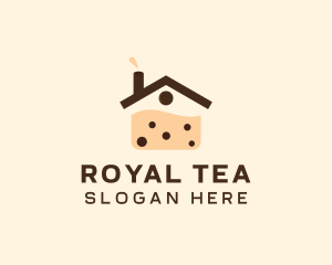 Milk Tea House  logo design